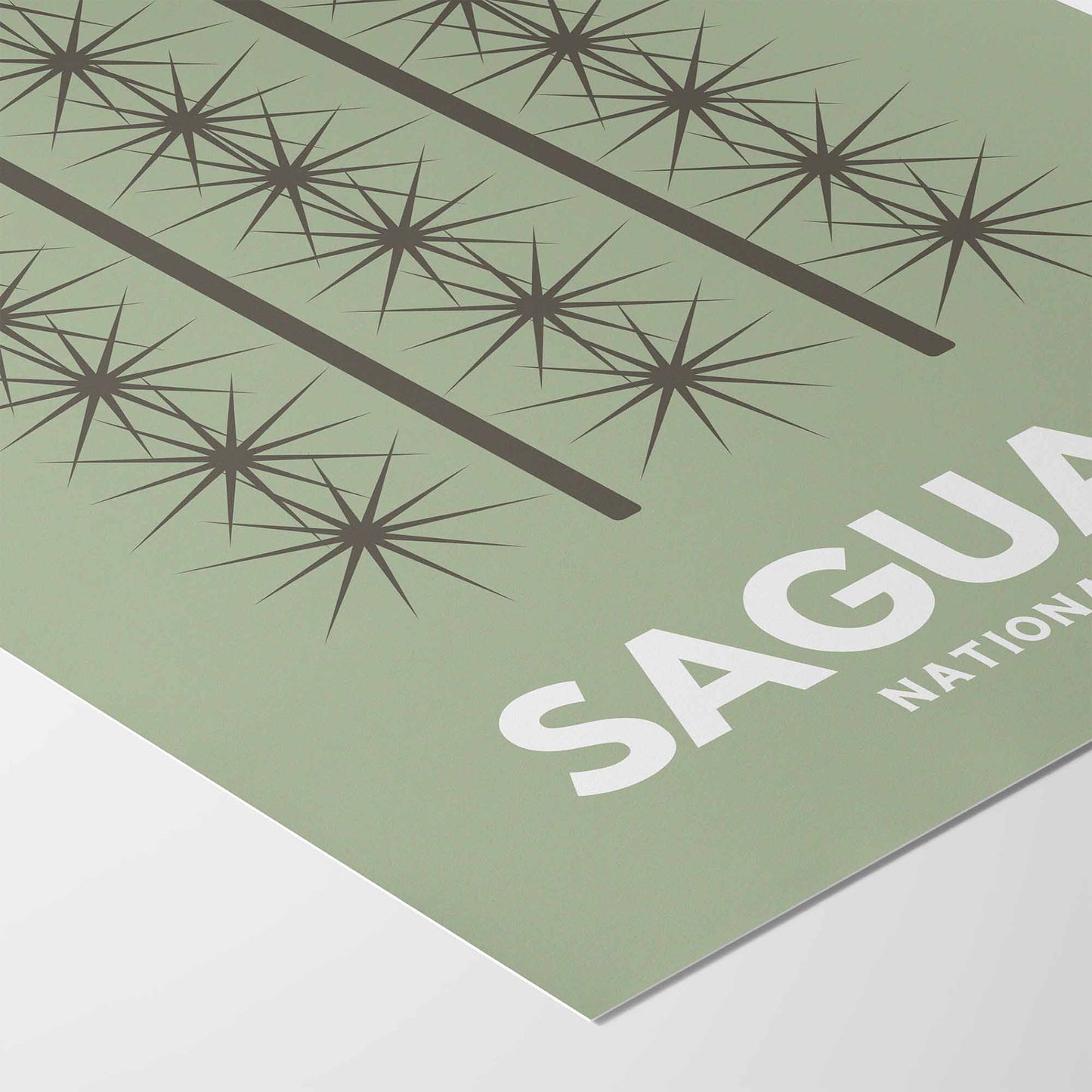 Saguaro National Park Art Print - Minimalist Studio