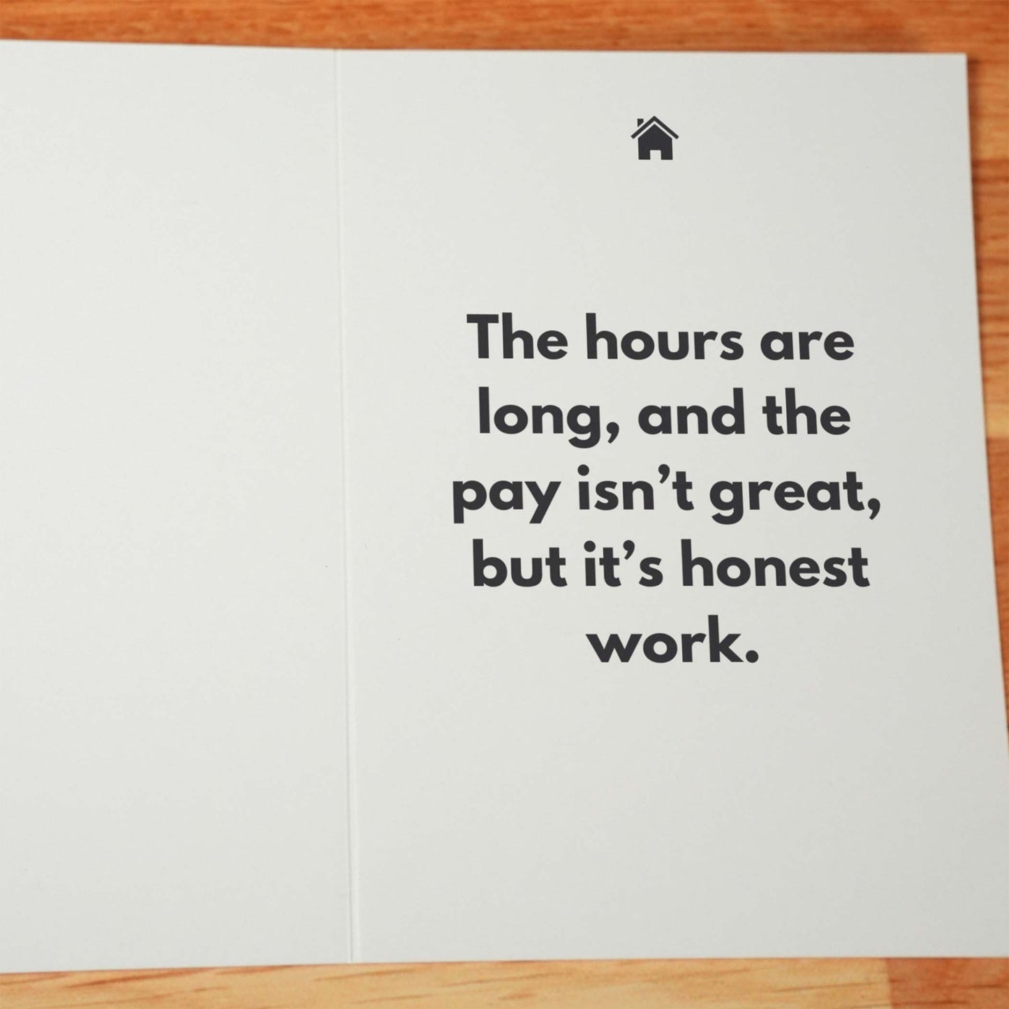 Shitshow Family Engagement Card - Minimalist Studio