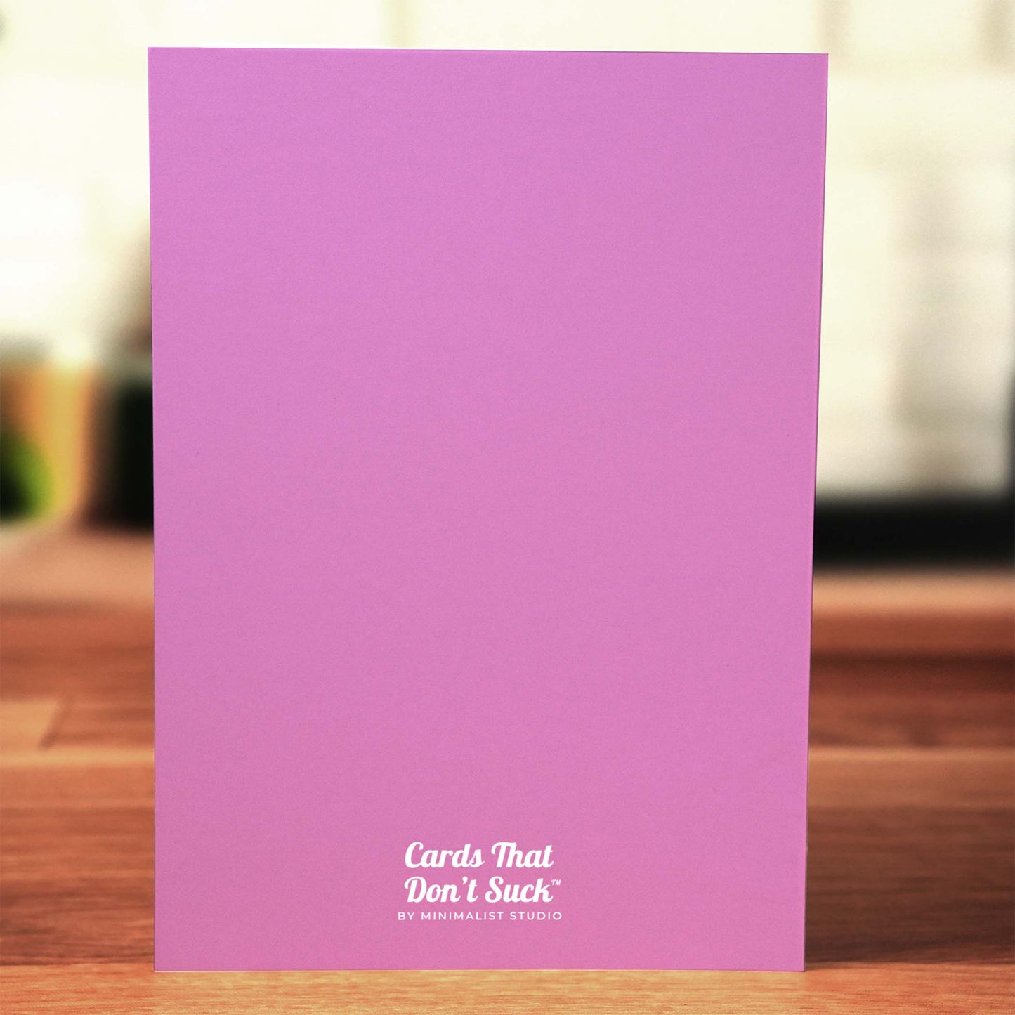 Something Always Going On Birthday Card - Minimalist Studio