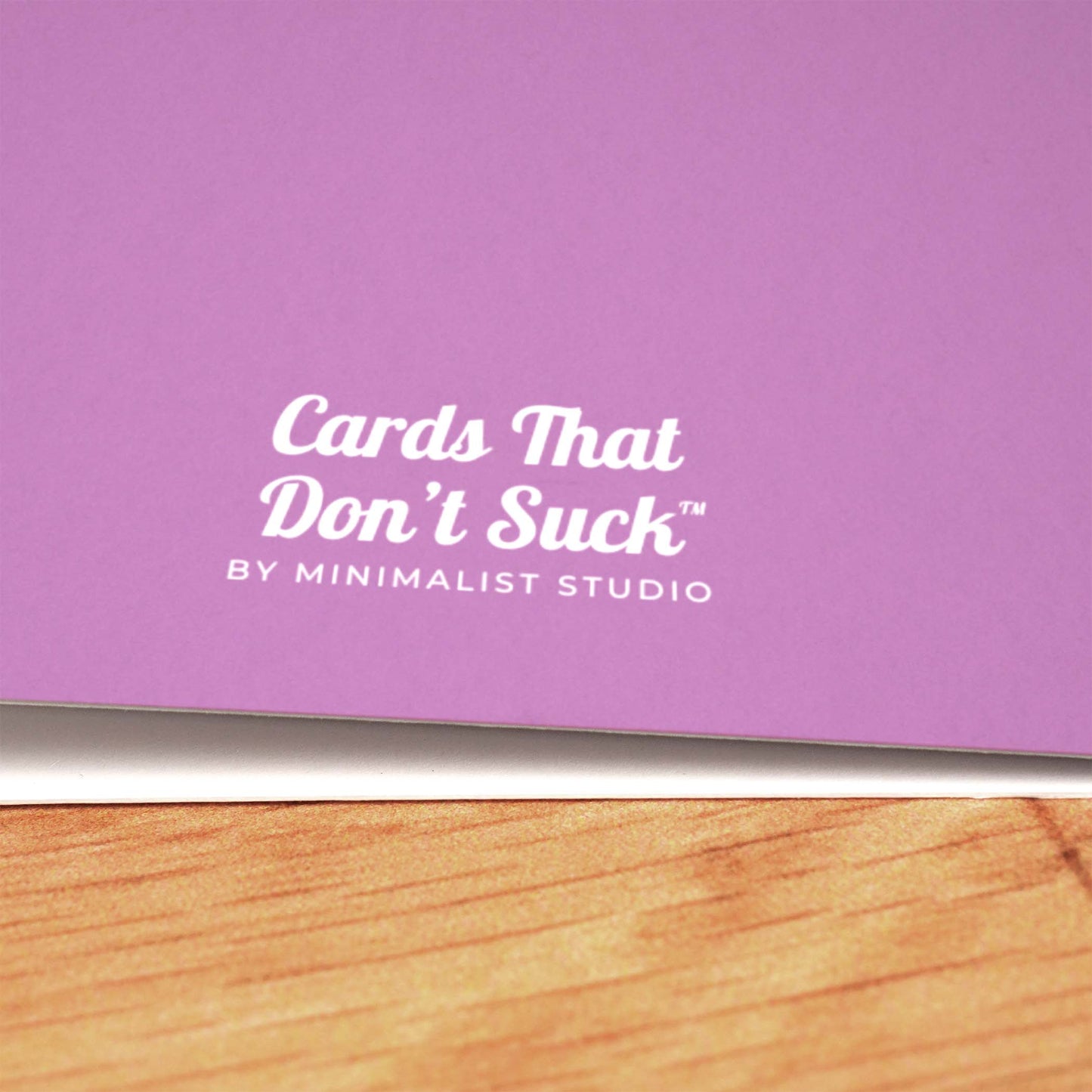Something Always Going On Birthday Card - Minimalist Studio