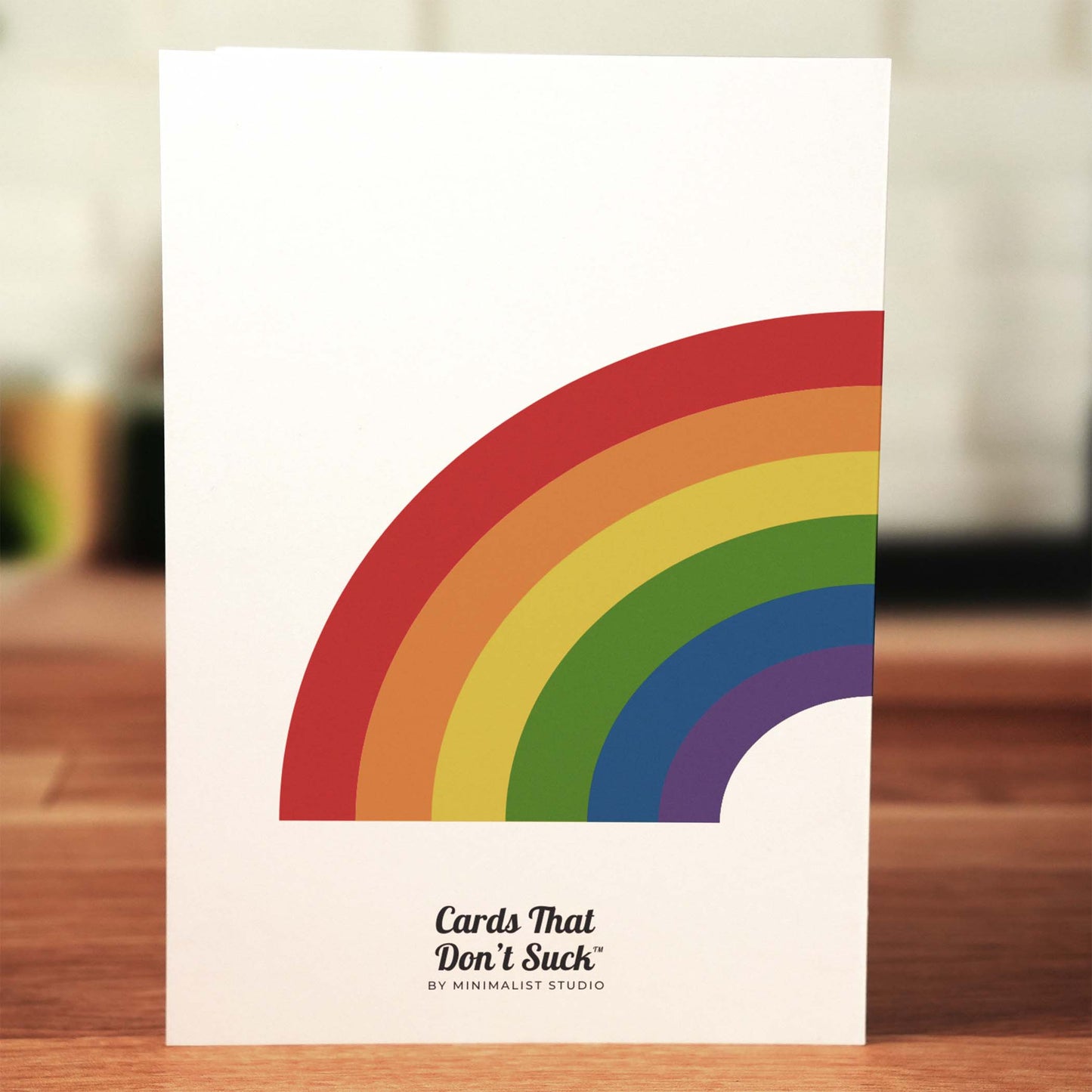 Sounds Gay Pride Card - Minimalist Studio
