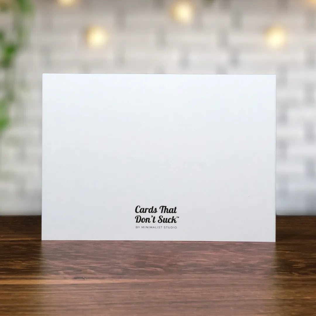 Gold Thank You So Much Card 10-Pack - Minimalist Studio