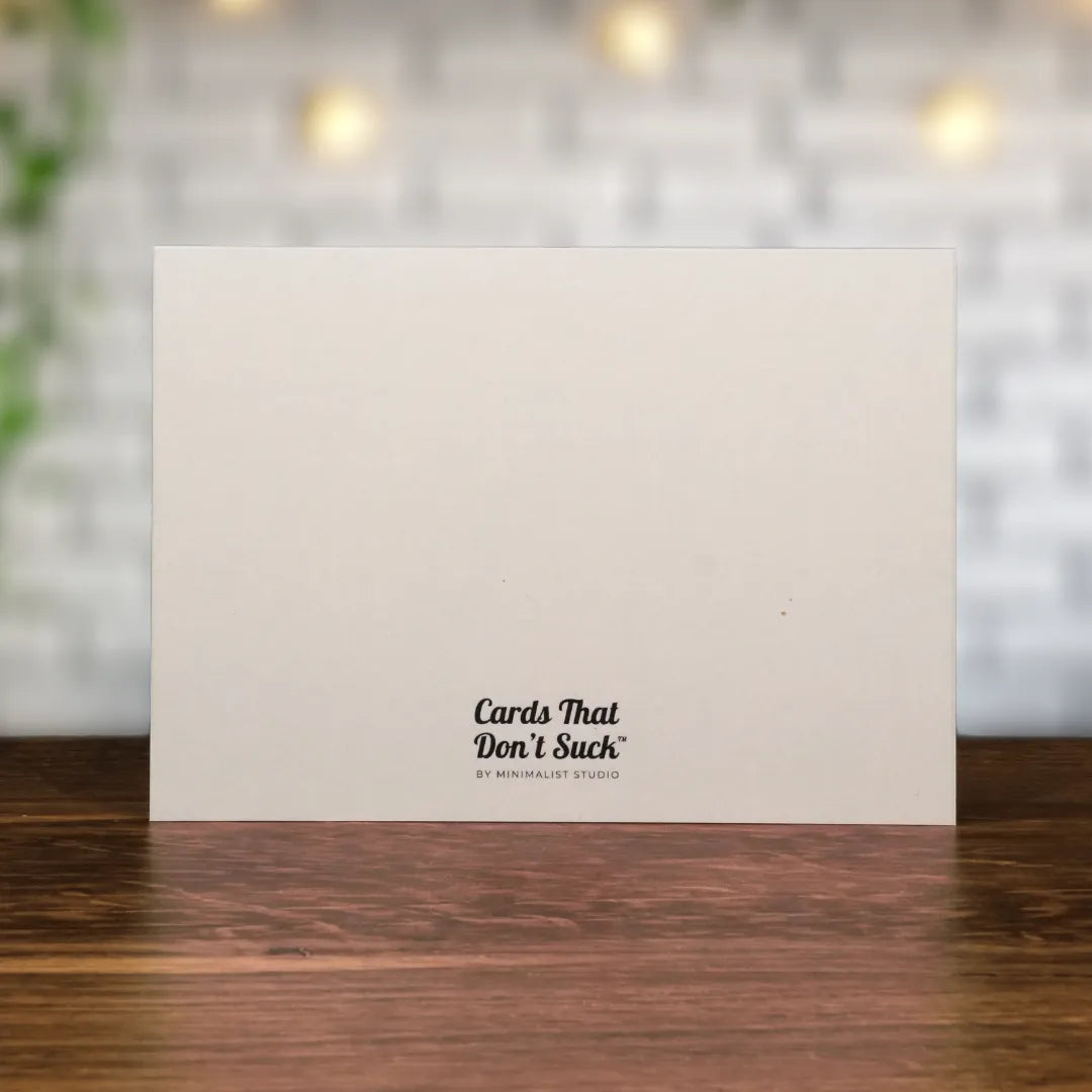Red Thanks So Much Card 10-Pack - Minimalist Studio