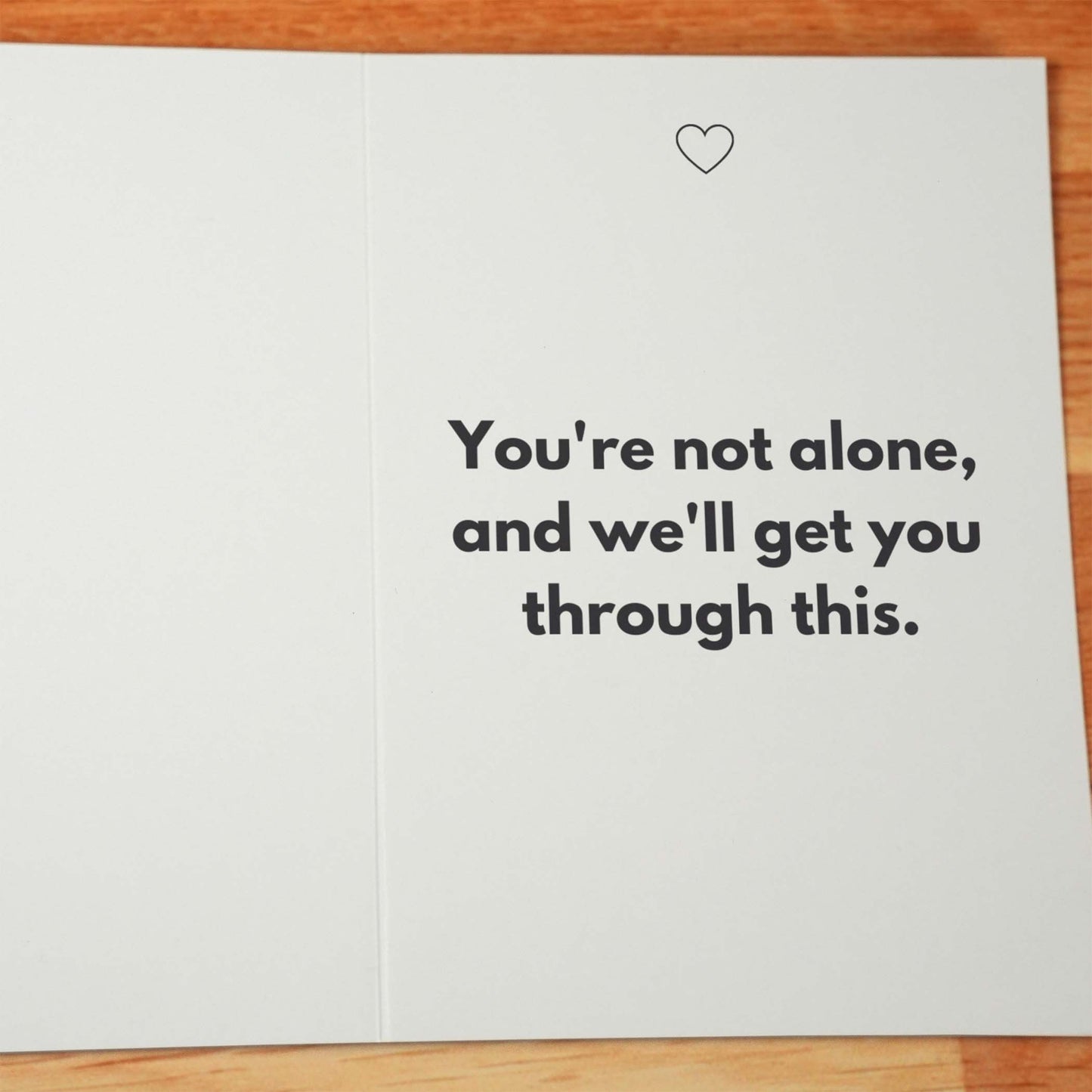 This Is So Fucked Sympathy Card - Minimalist Studio