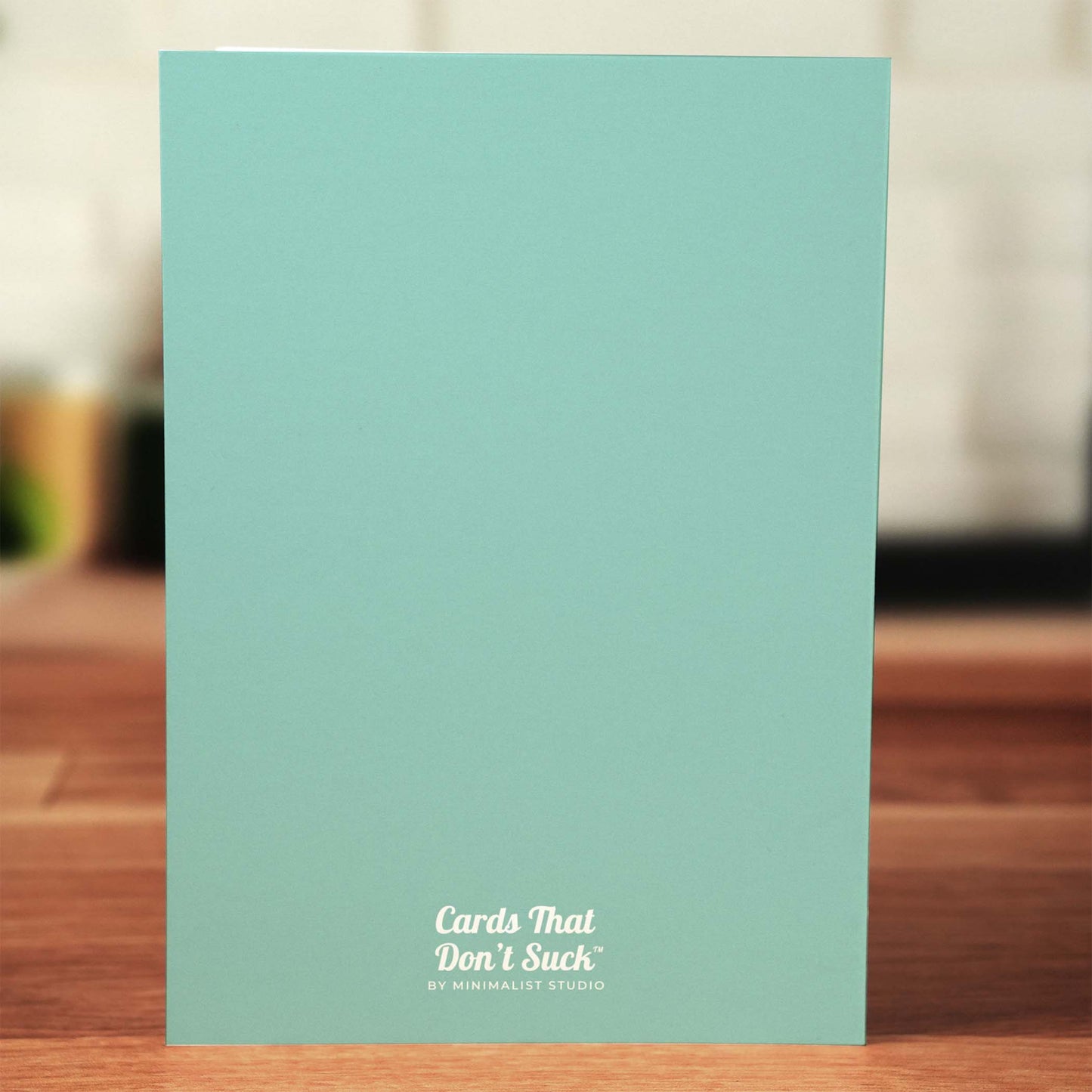 Three Cheers Birthday Card - Minimalist Studio