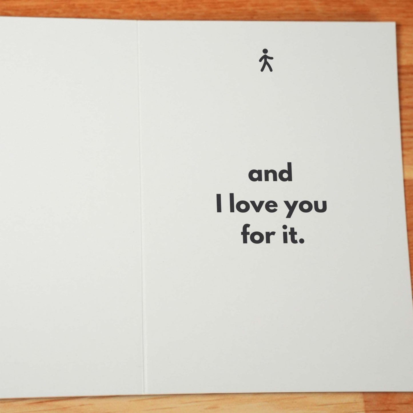 Walking Mood Card - Minimalist Studio