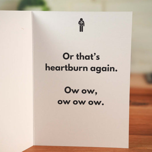You Warm My Heart Card - Minimalist Studio