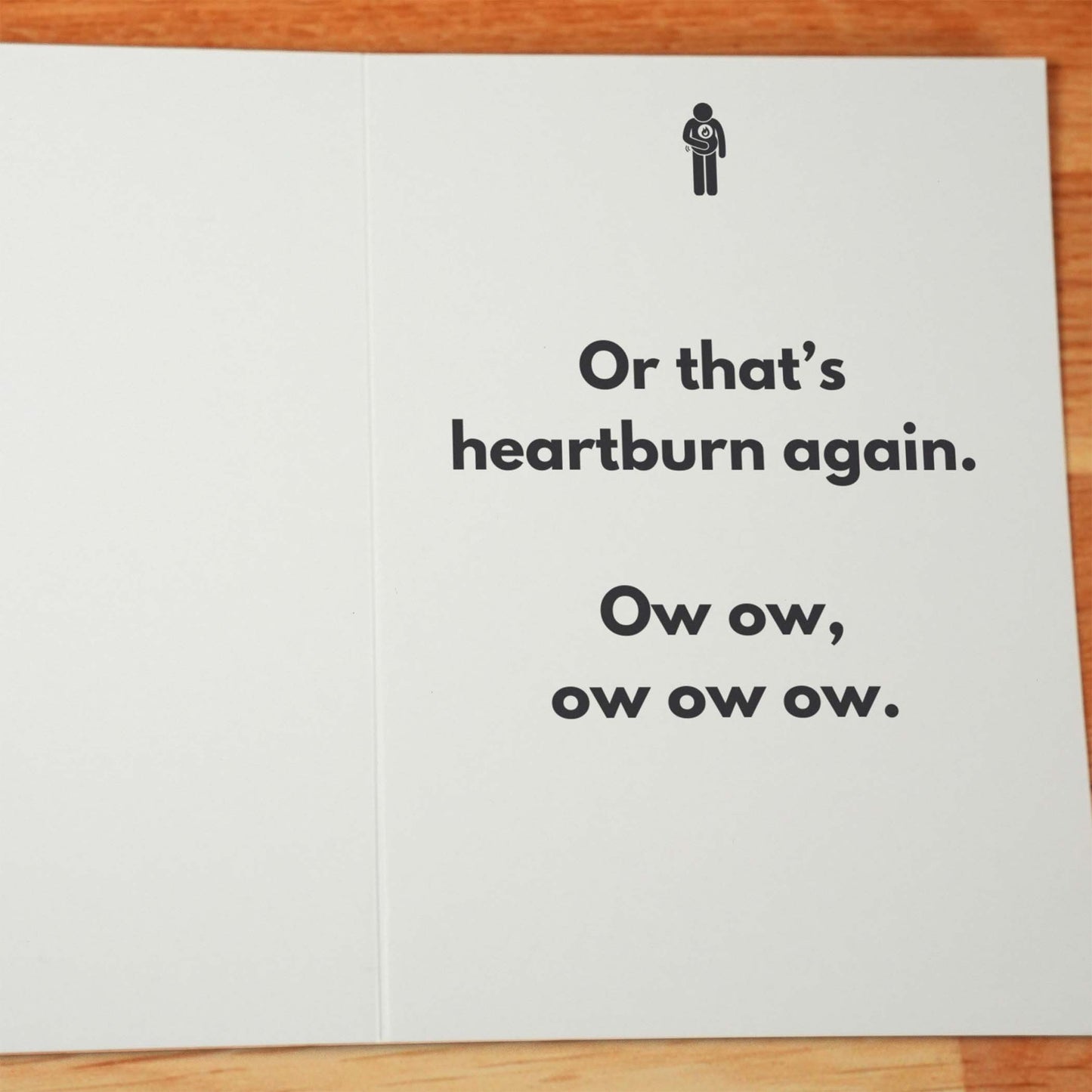 You Warm My Heart Card - Minimalist Studio