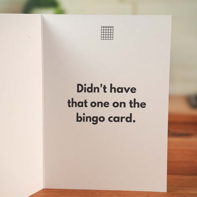 What the Actual Fuck Sympathy Card - Minimalist Studio