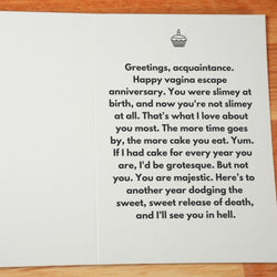 AI Birthday Card - Minimalist Studio