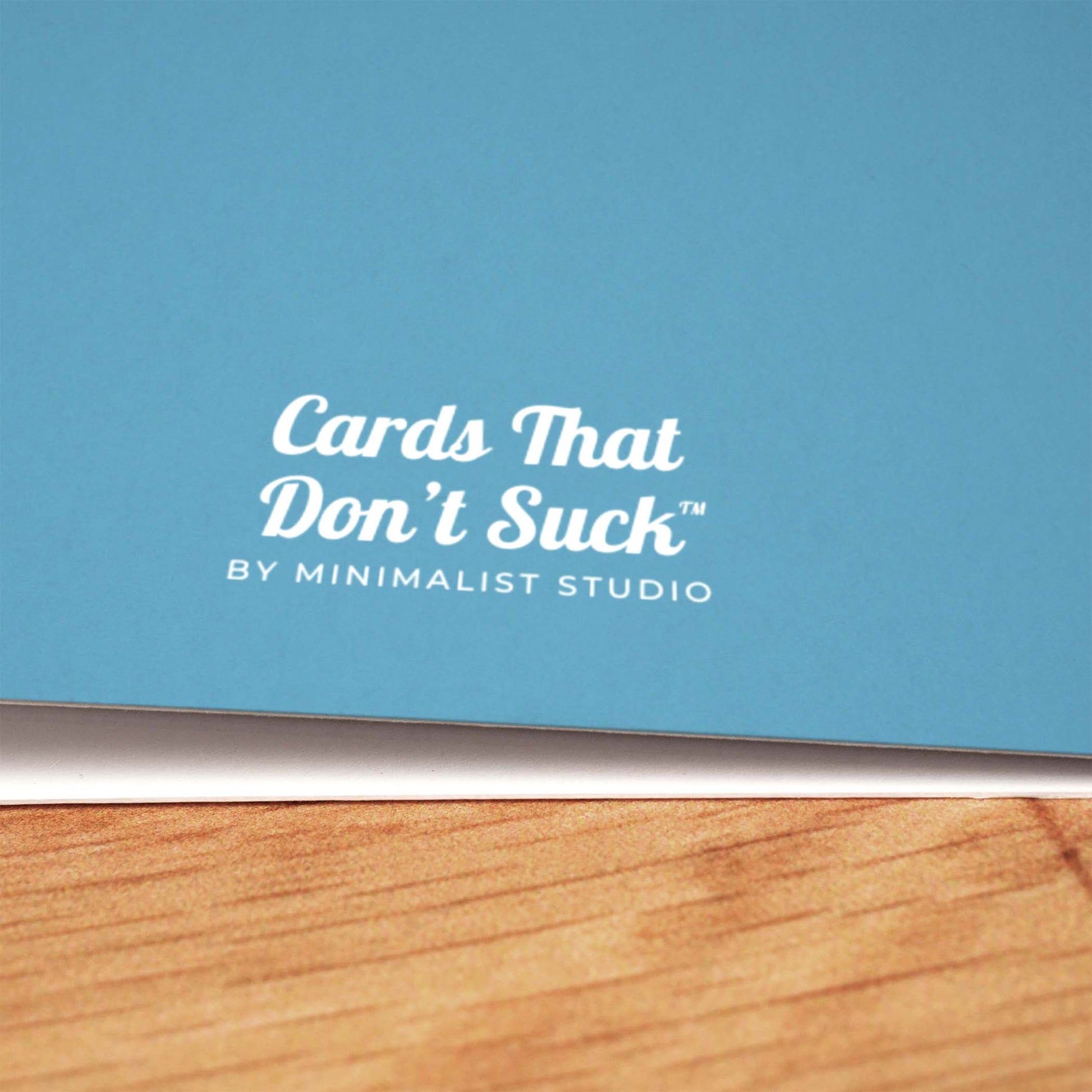 You Are a Fucking Vibe Card - Minimalist Studio