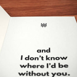 You Are a Fucking Vibe Card - Minimalist Studio