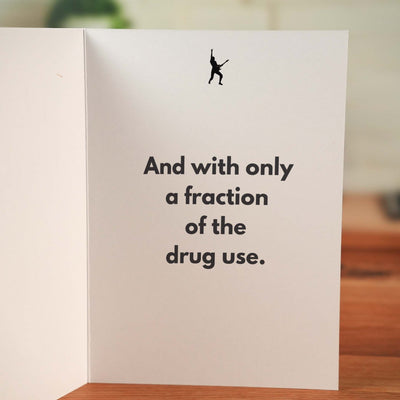 Absolute Rockstar Card - Minimalist Studio