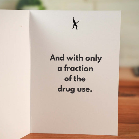 Absolute Rockstar Card - Minimalist Studio