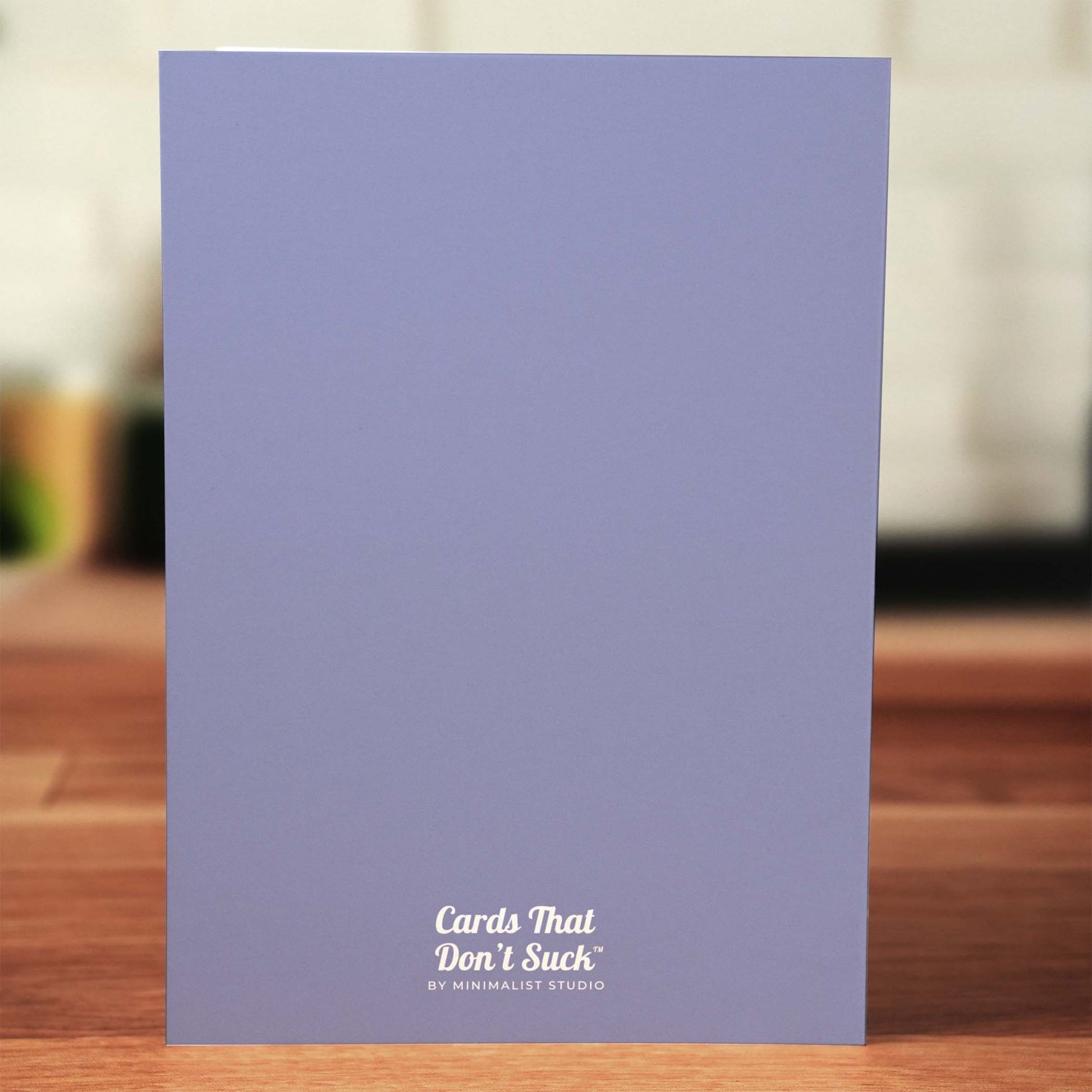 Absolute Trainwreck Card - Minimalist Studio