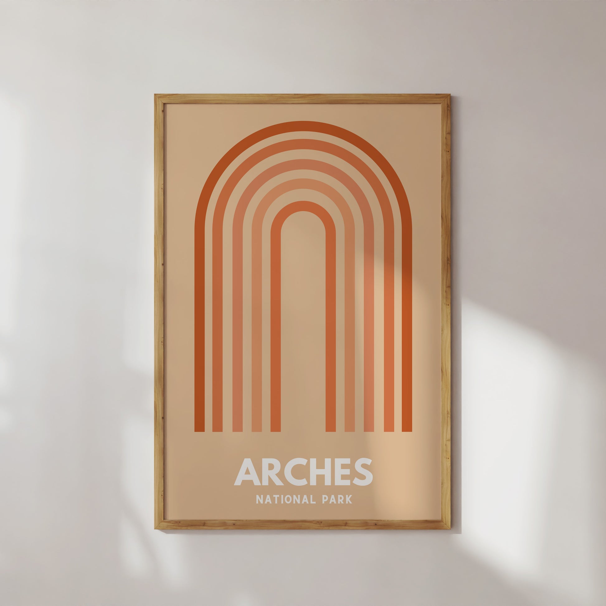 Arches National Park Art Print - Minimalist Studio