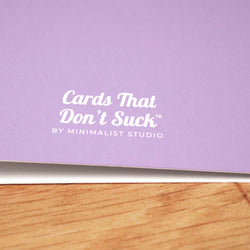 Baby Health Class Card - Minimalist Studio