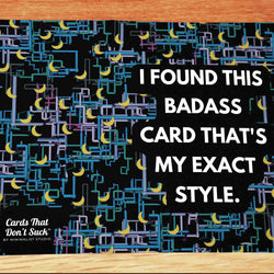 Badass Style Card - Minimalist Studio