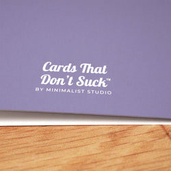 Congrats and All Card - Minimalist Studio
