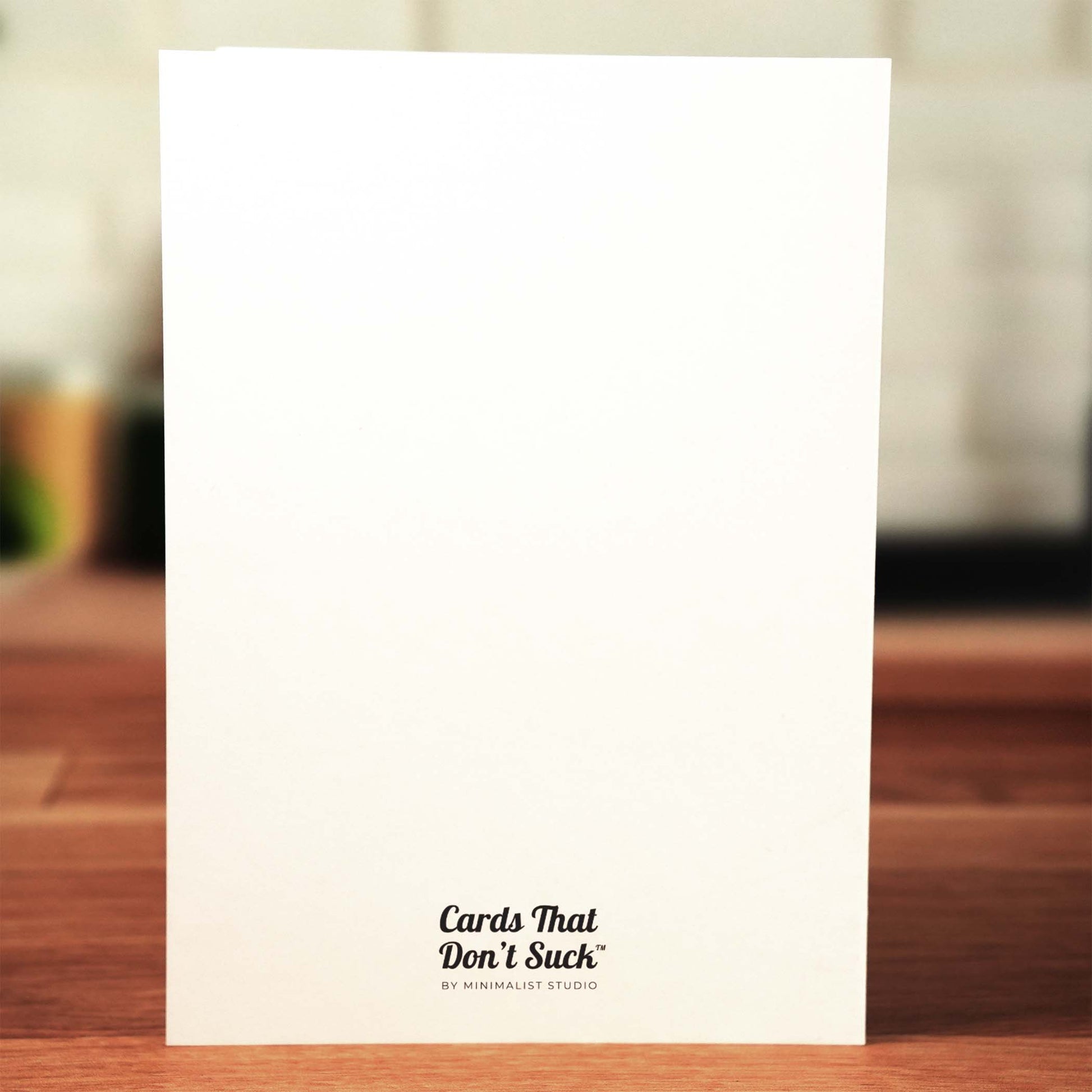 Fossil Birthday Card - Minimalist Studio