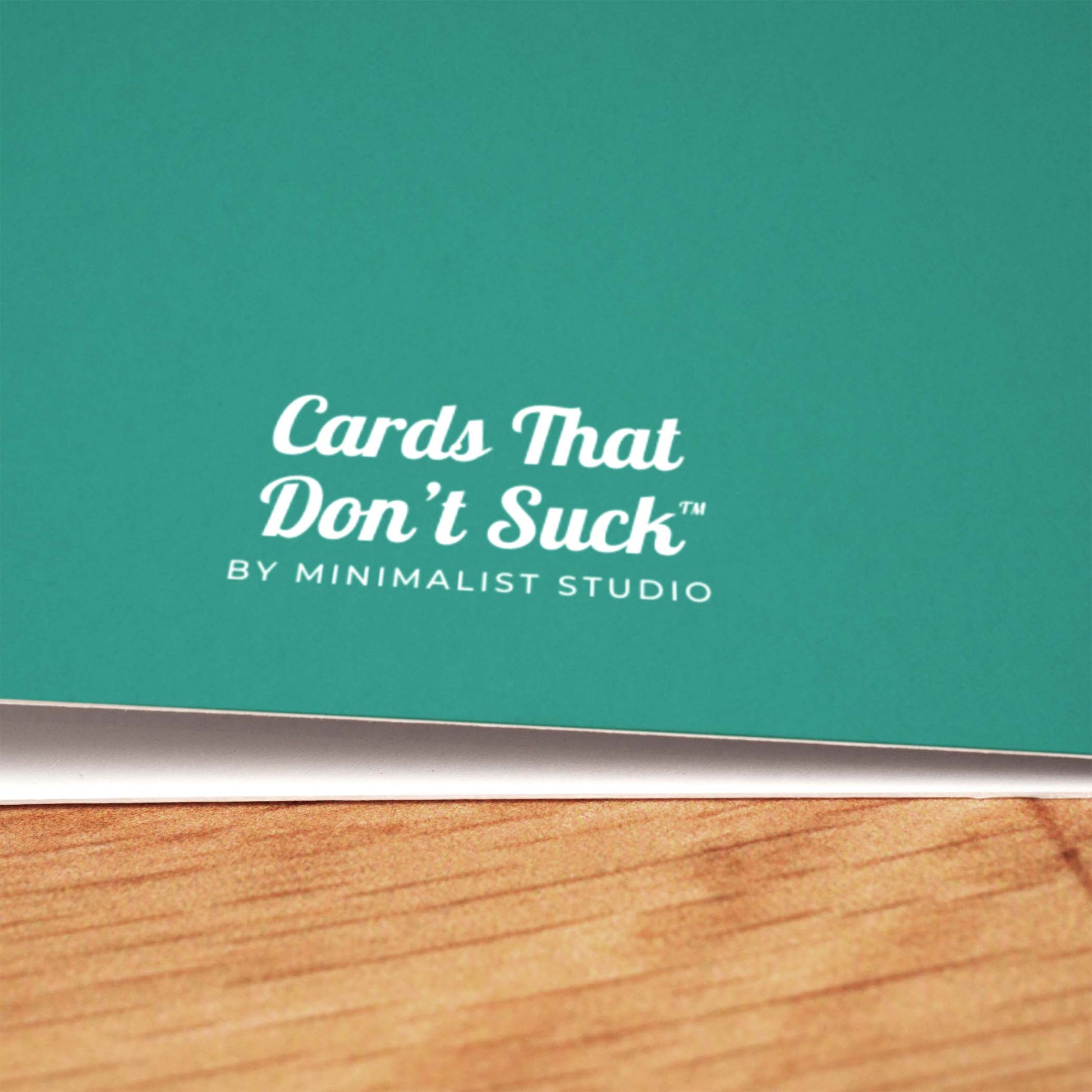 Breathe Through Nose Card - Minimalist Studio