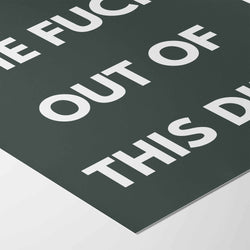 Carpe Diem Art Print - Minimalist Studio