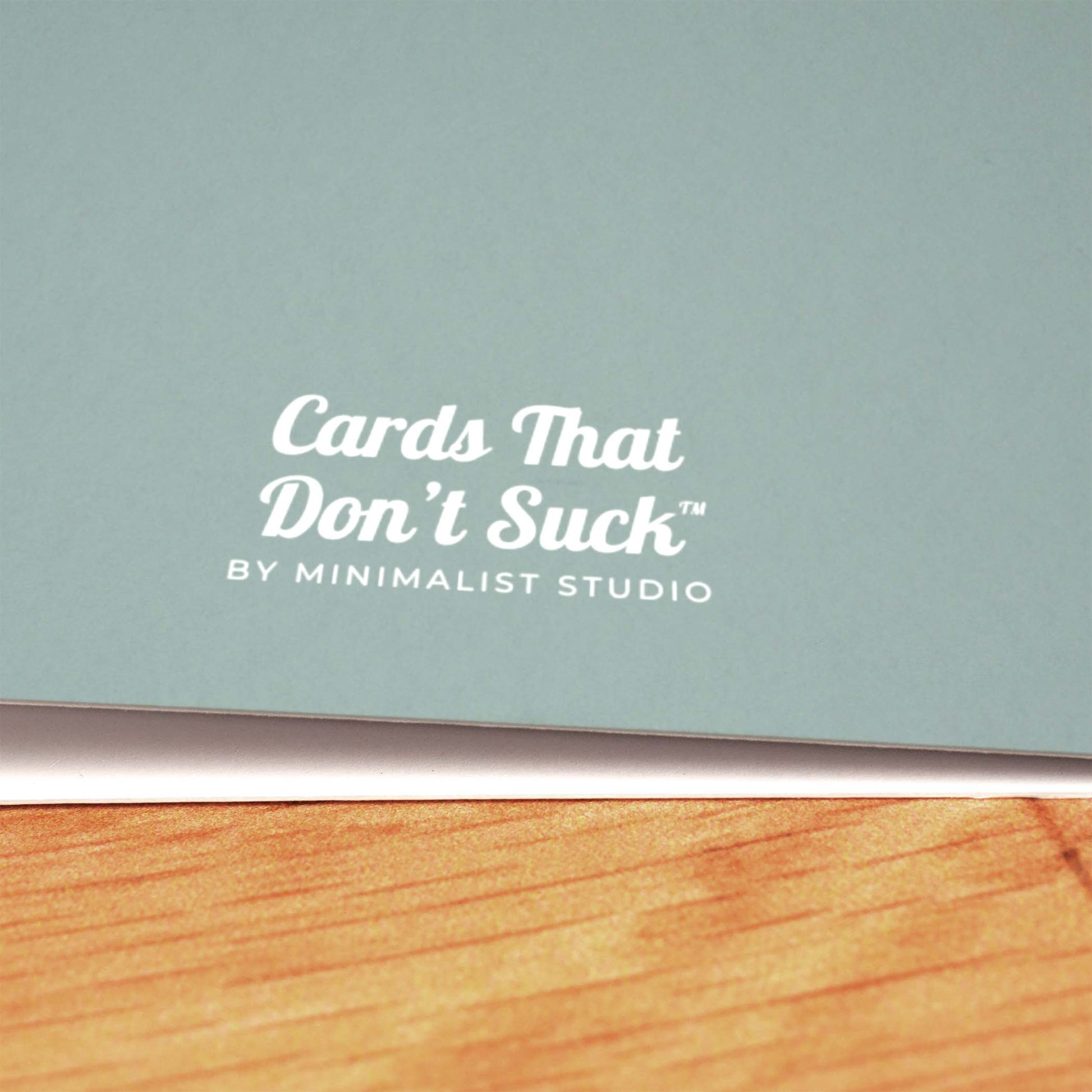 Condolences Congratulations Card - Minimalist Studio