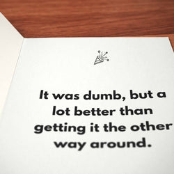 Condolences Congratulations Card - Minimalist Studio