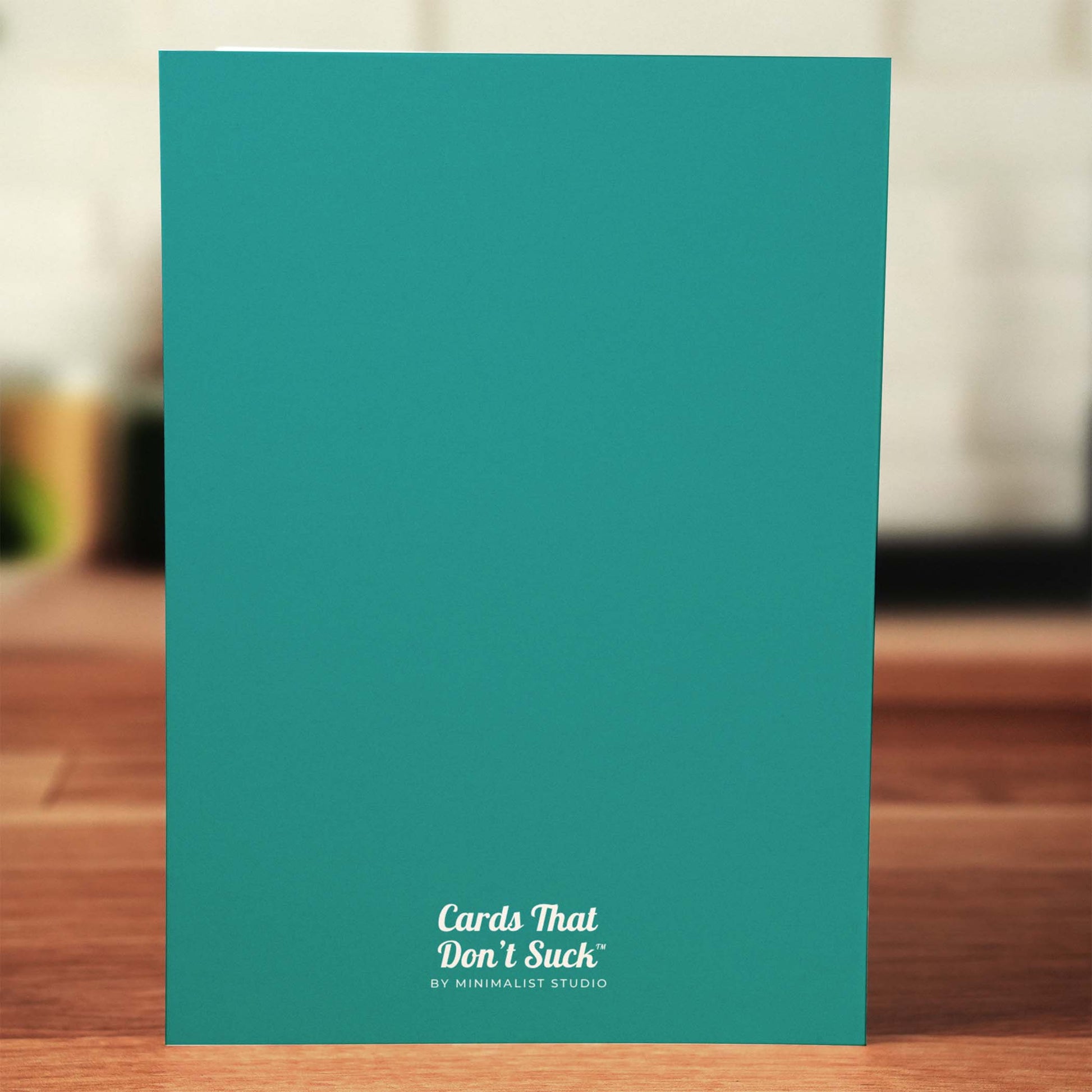 Entered Real World Graduation Card - Minimalist Studio
