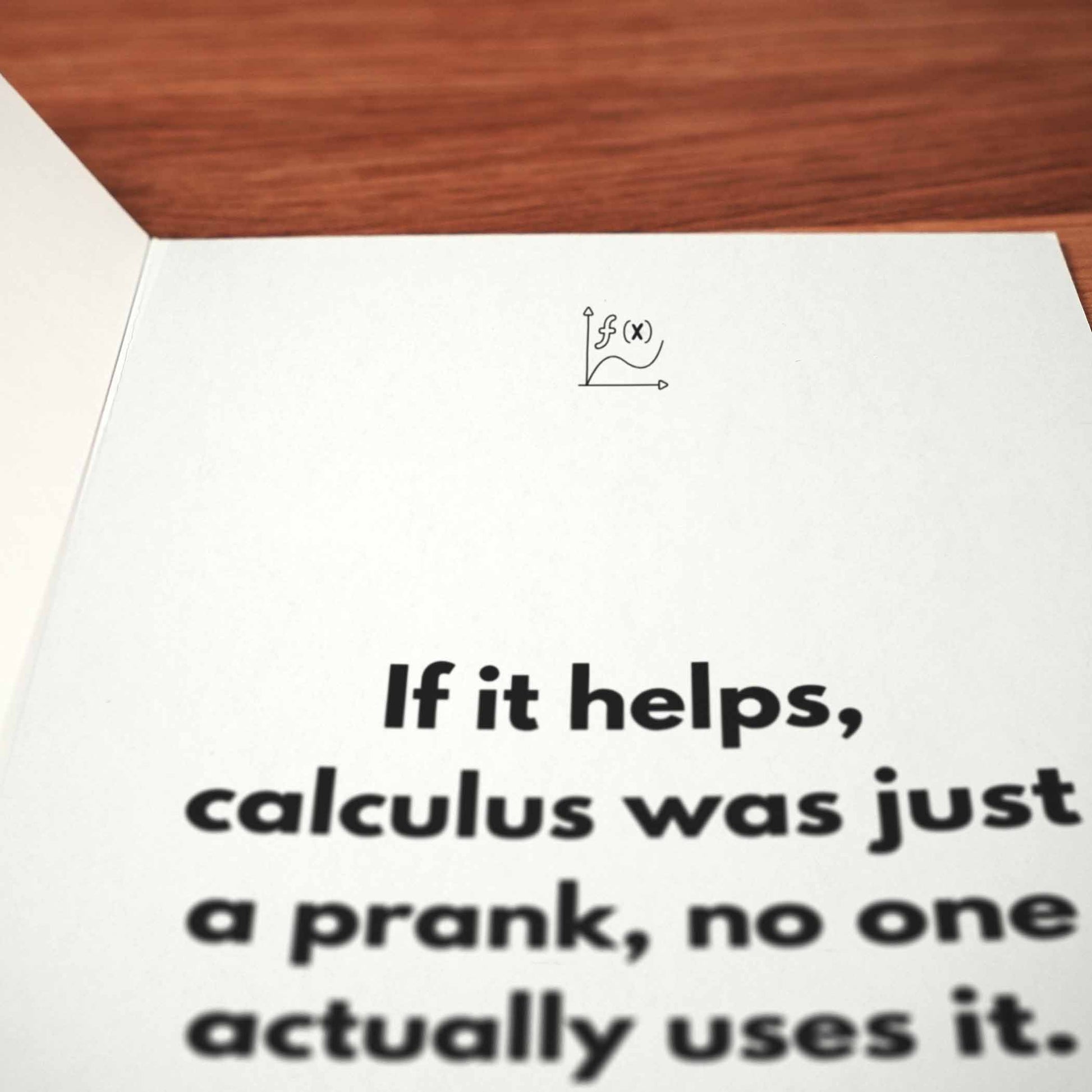 Entered Real World Graduation Card - Minimalist Studio