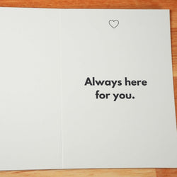 Happens For a Reason Sympathy Card - Minimalist Studio