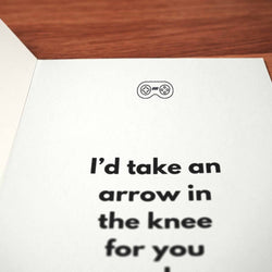 You Give Me Extra Life Card - Minimalist Studio