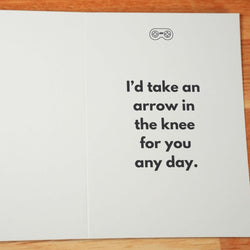 You Give Me Extra Life Card - Minimalist Studio