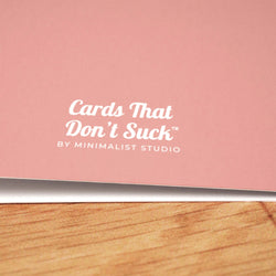 5 Stars Marry Blank Anniversary Card - Minimalist Studio