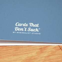 Good Man Card - Minimalist Studio