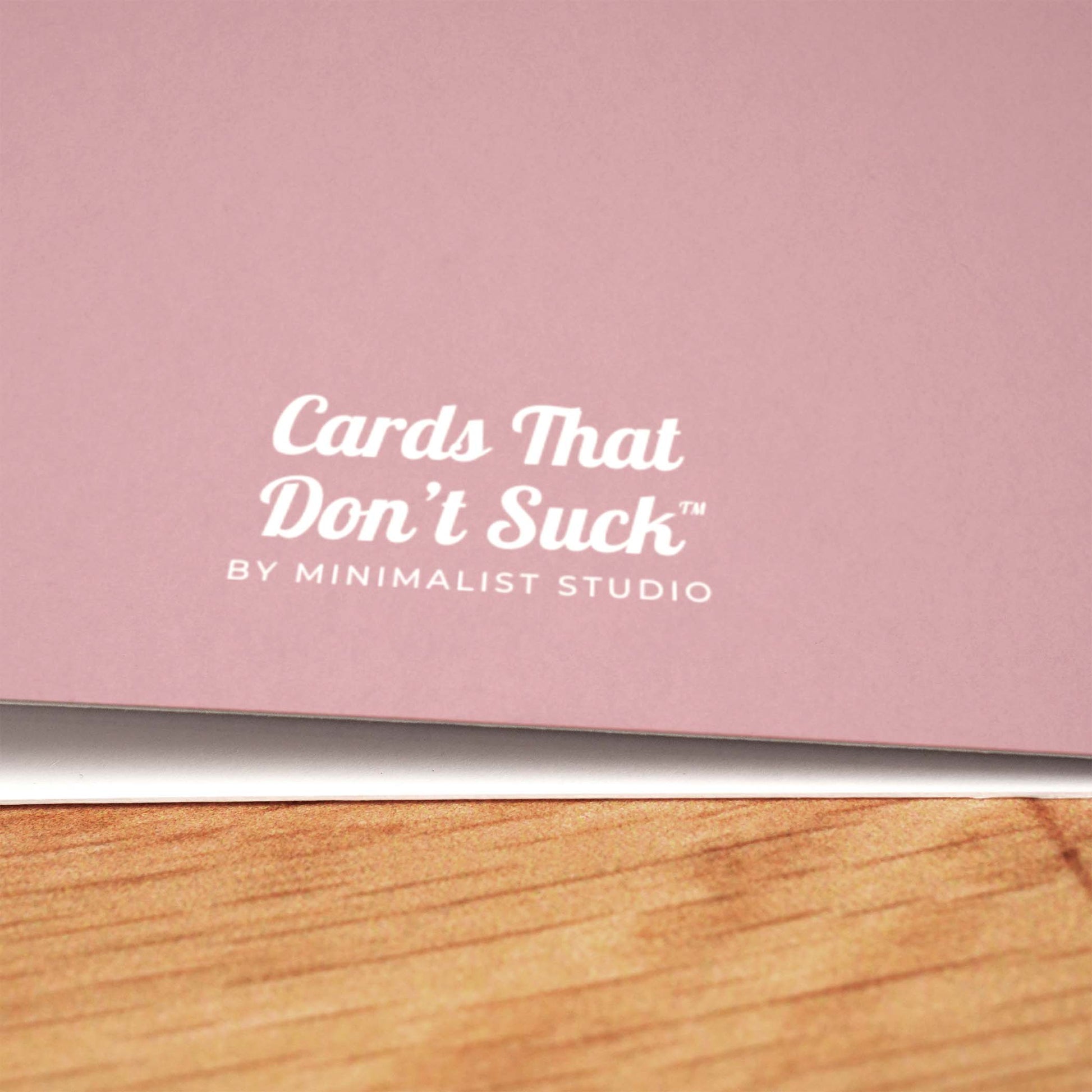Good Person Card - Minimalist Studio