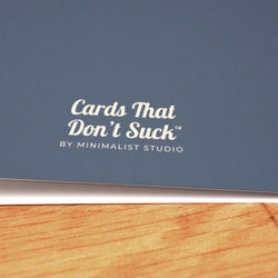 Escaped High School Graduation Card - Minimalist Studio