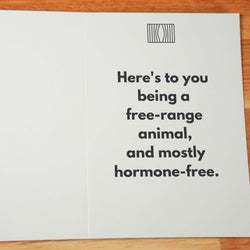 Escaped High School Graduation Card - Minimalist Studio