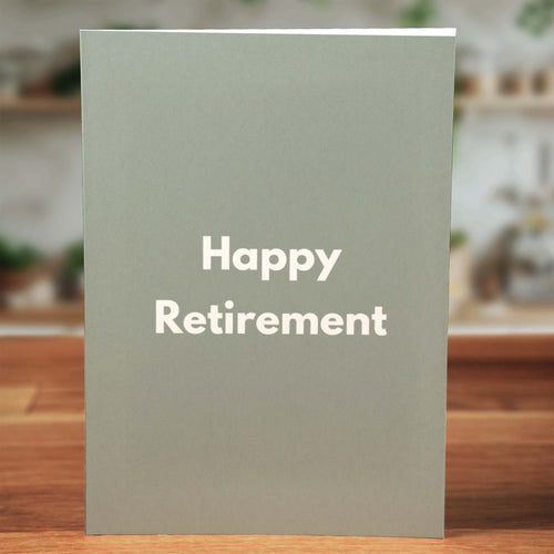 Happy Retirement Quitter Card