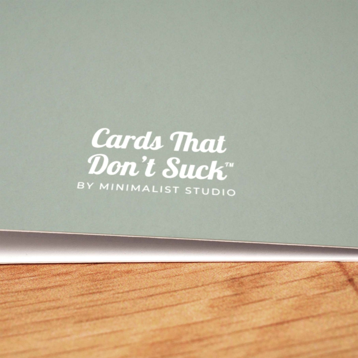 Happy Retirement Card - Minimalist Studio