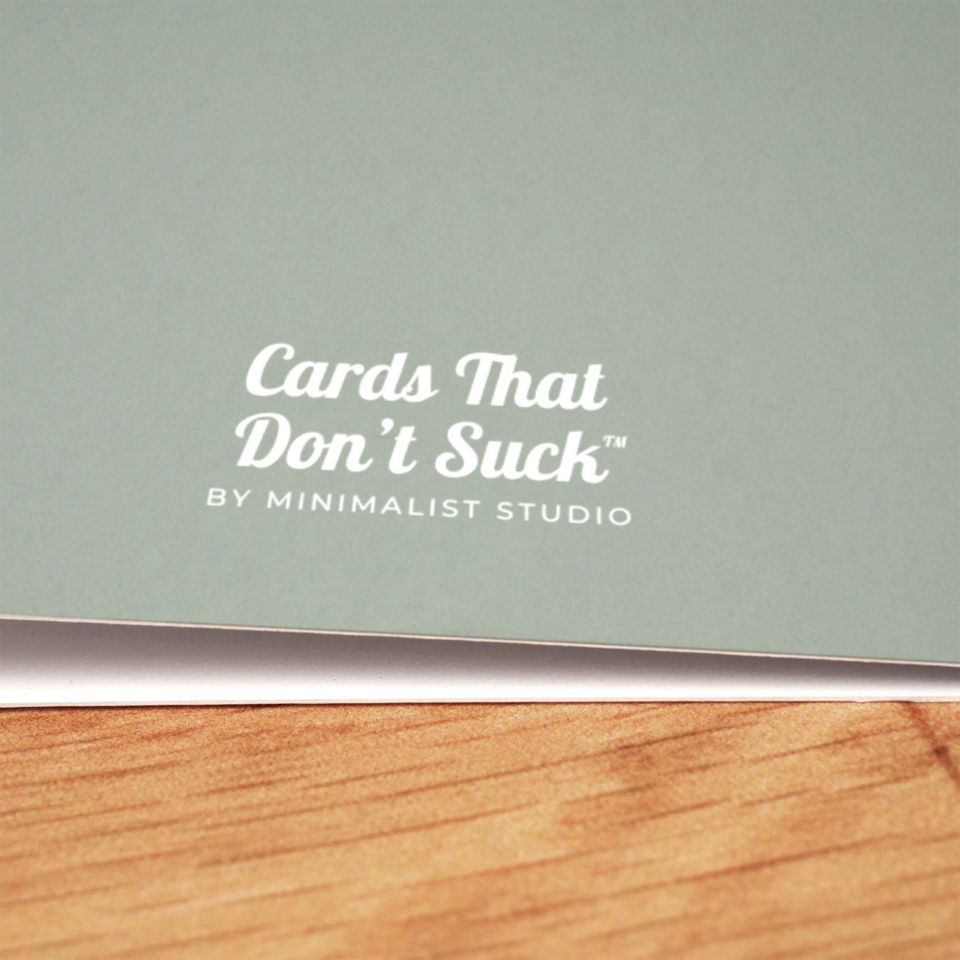 Happy Retirement Card - Minimalist Studio