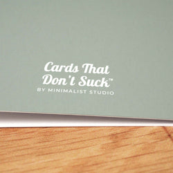 Happy Retirement Card - Minimalist Studio