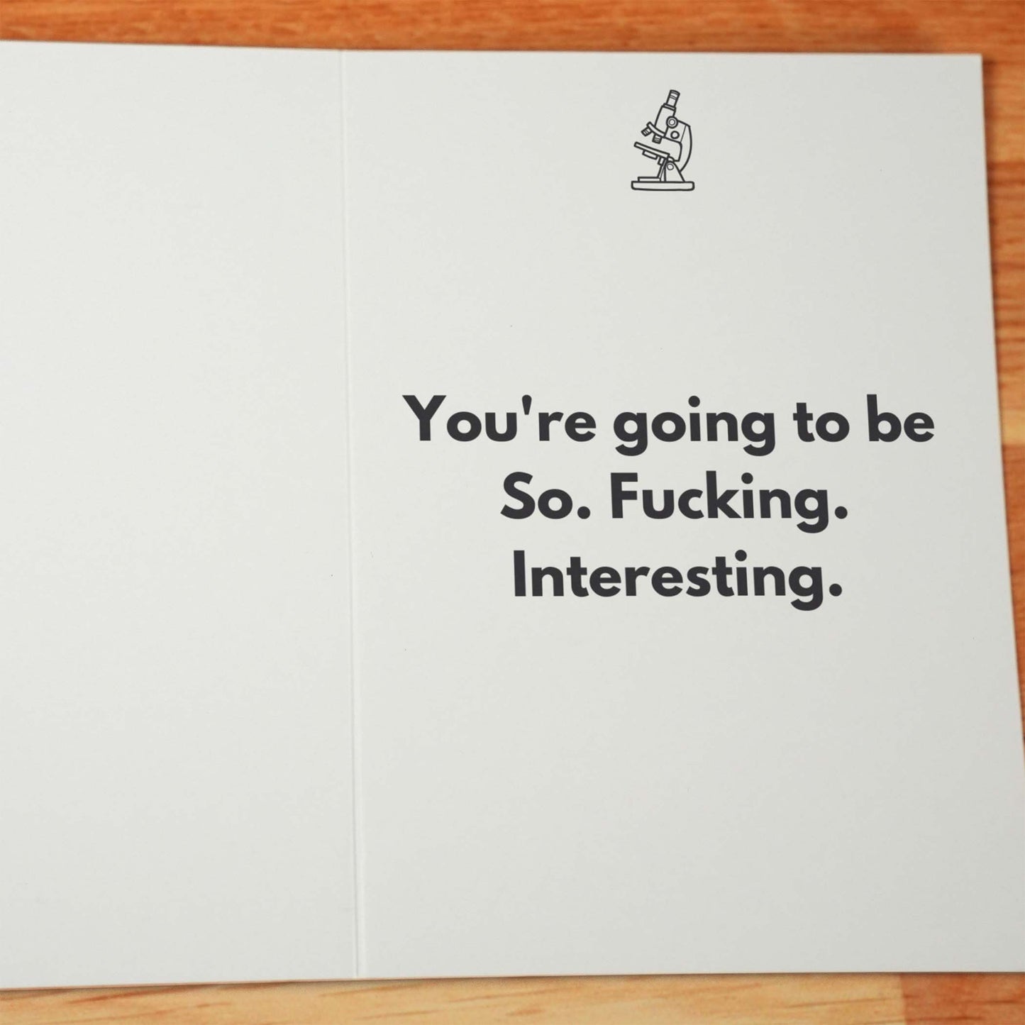 Harshest Conditions Sympathy Card - Minimalist Studio