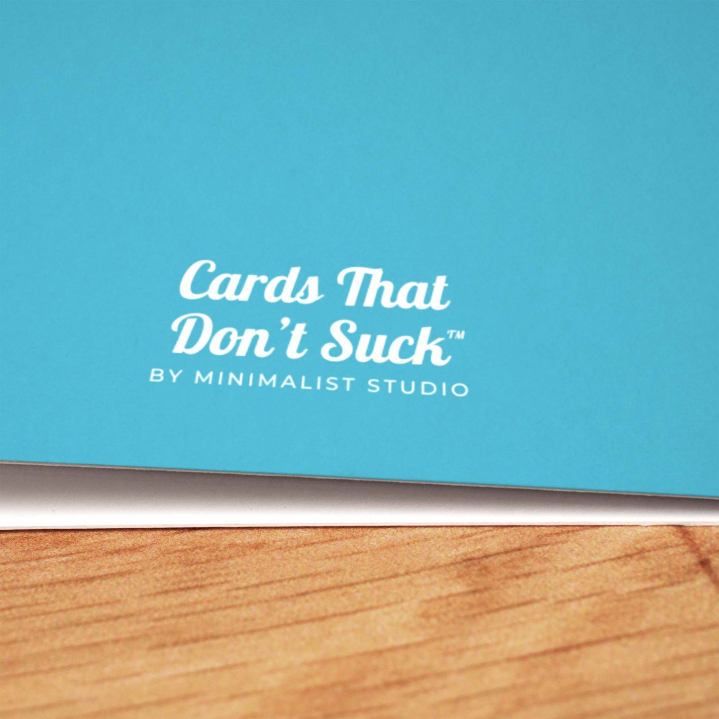 Holy Shitballs Card - Minimalist Studio