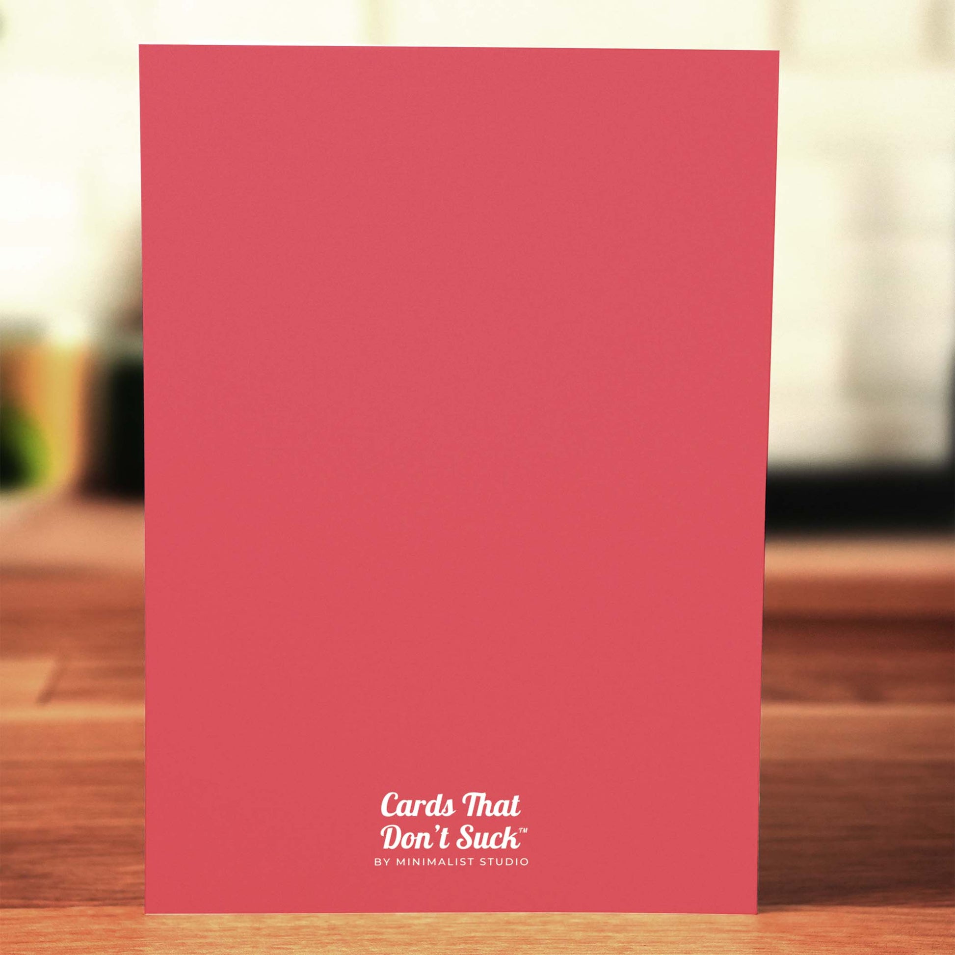 Hot and Bothered Card - Minimalist Studio