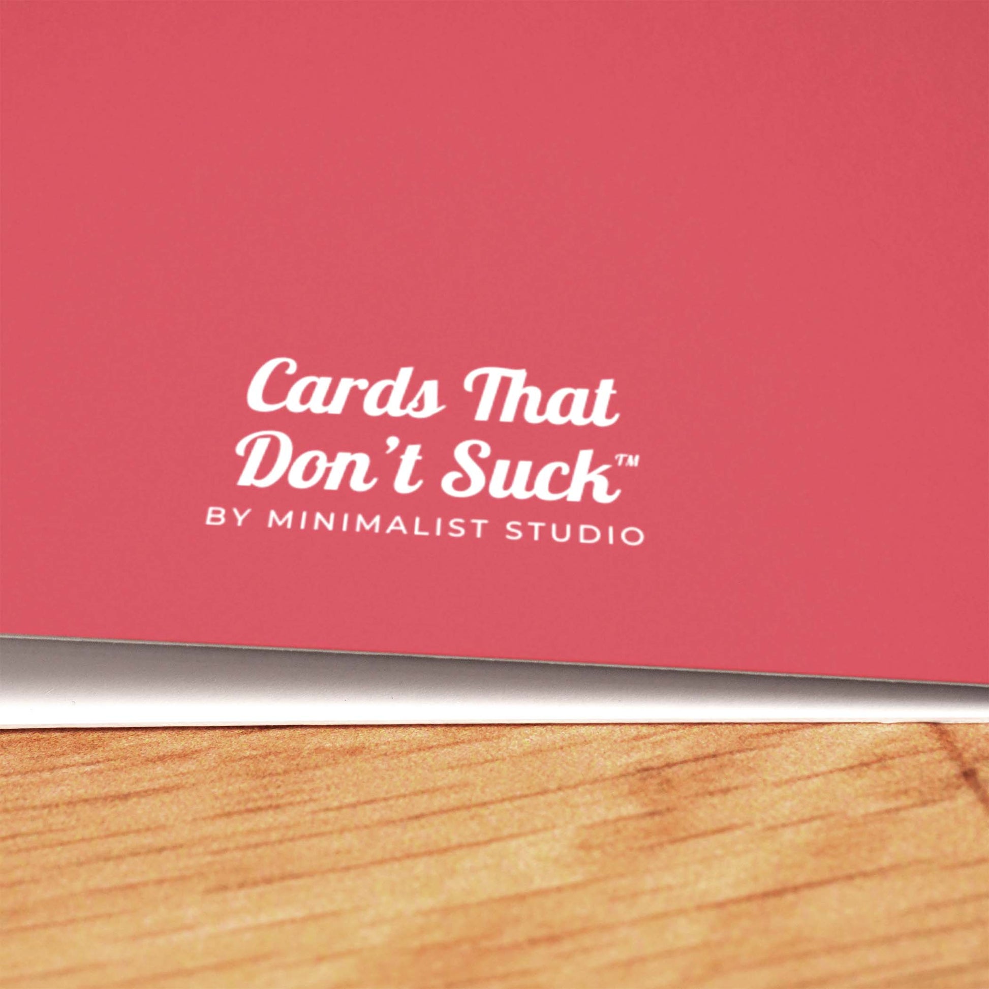 Hot and Bothered Card - Minimalist Studio