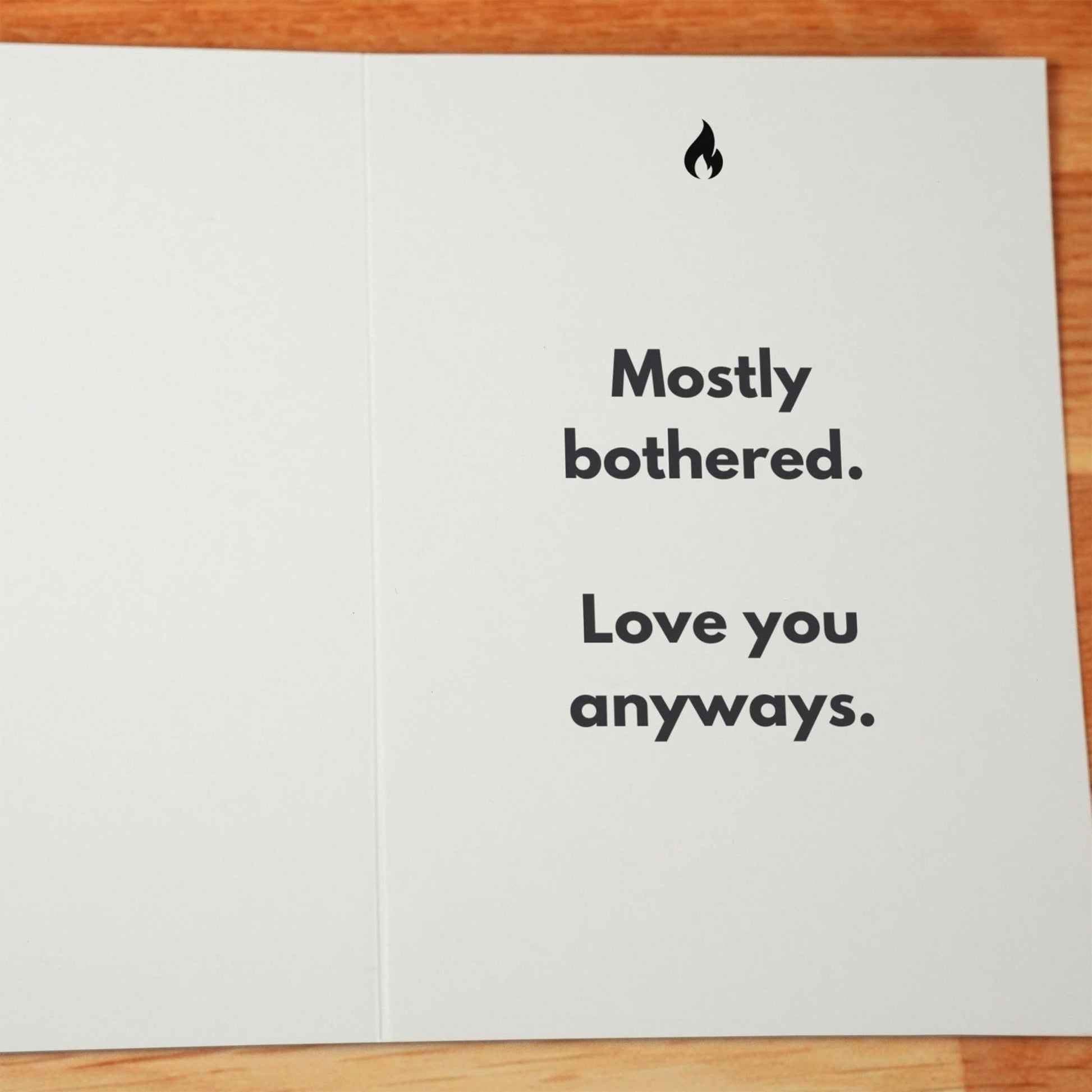 Hot and Bothered Card - Minimalist Studio