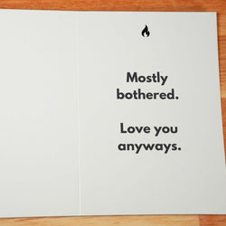 Hot and Bothered Card - Minimalist Studio