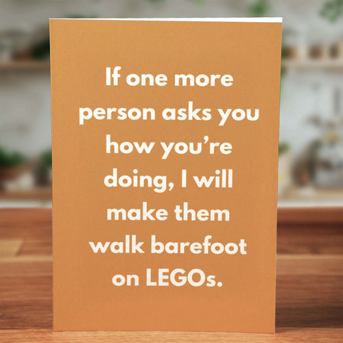 How You're Doing Sympathy Card