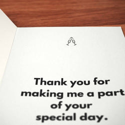 I'm Not Crying Celebration Card - Minimalist Studio